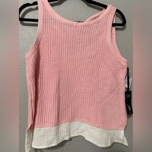 New with tags us polo assn cotton vest Pink Sleeveless Knit Top